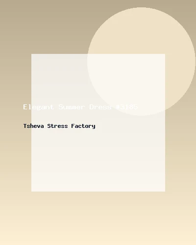 فستان صيفي أنيق #3185