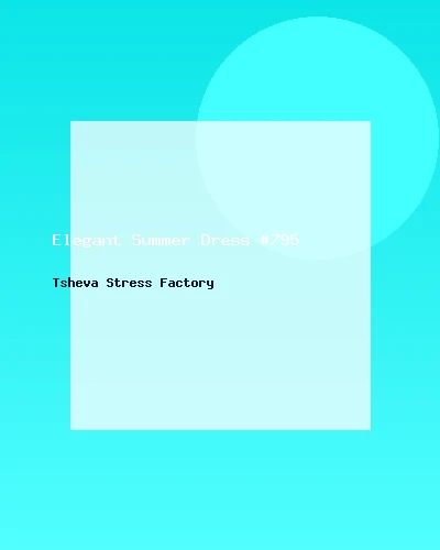 فستان صيفي أنيق #795