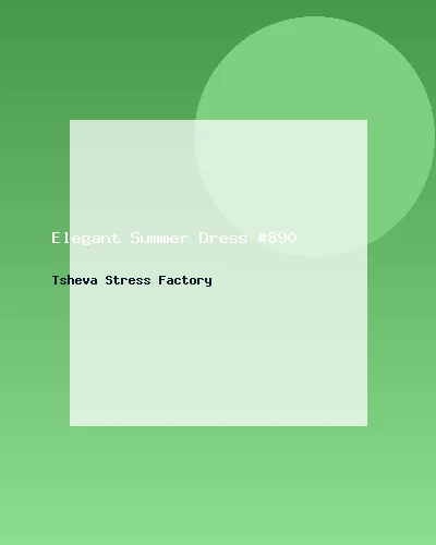 فستان صيفي أنيق #890