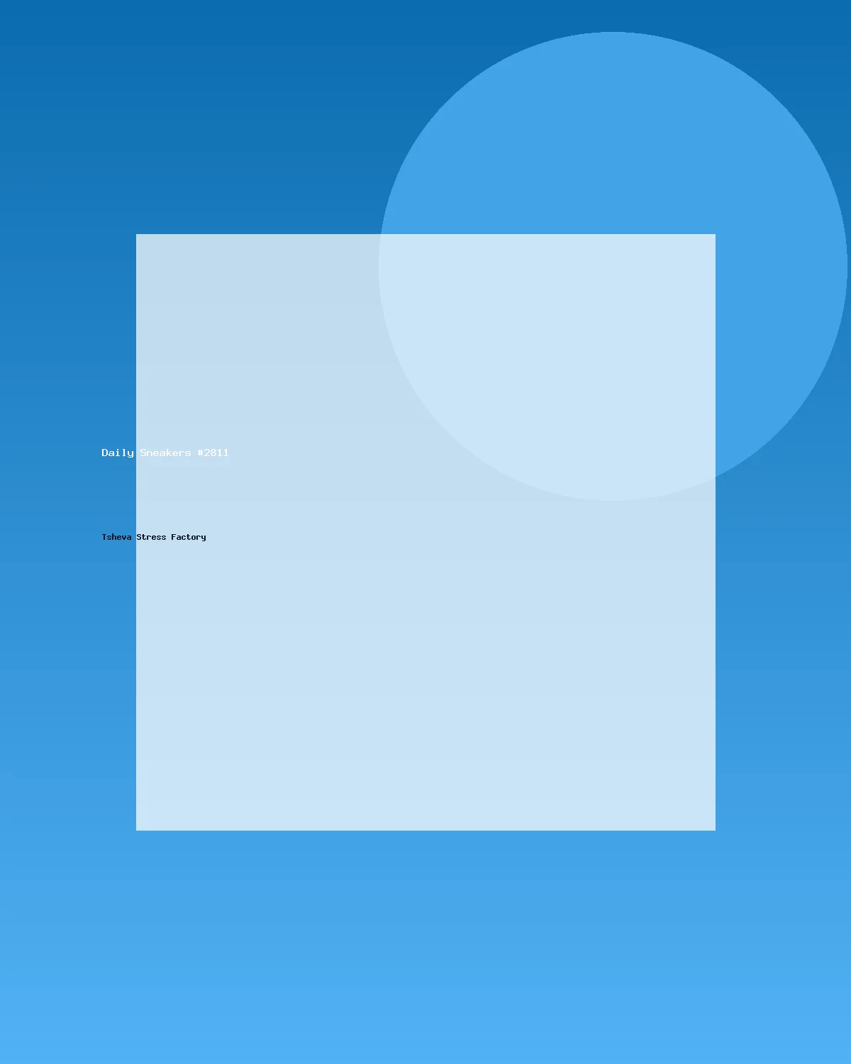 حذاء رياضي يومي #2811