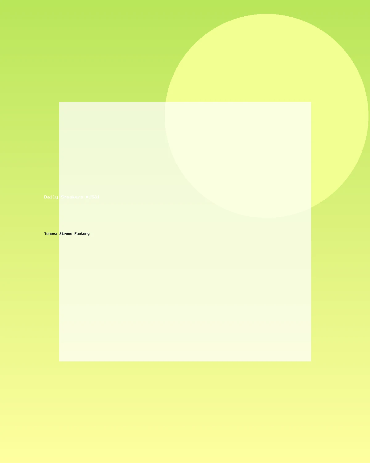 حذاء رياضي يومي #1581